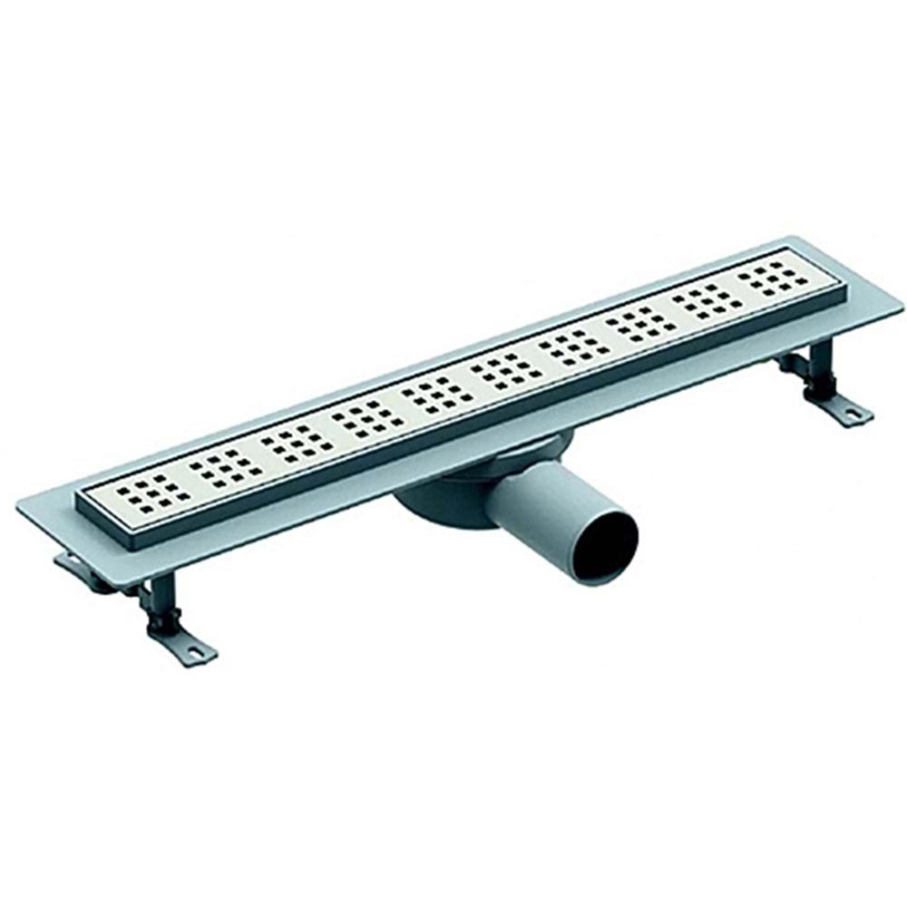 Maxiflow Pera Standart Line Yan Çıkış 40 cm Açık Kare