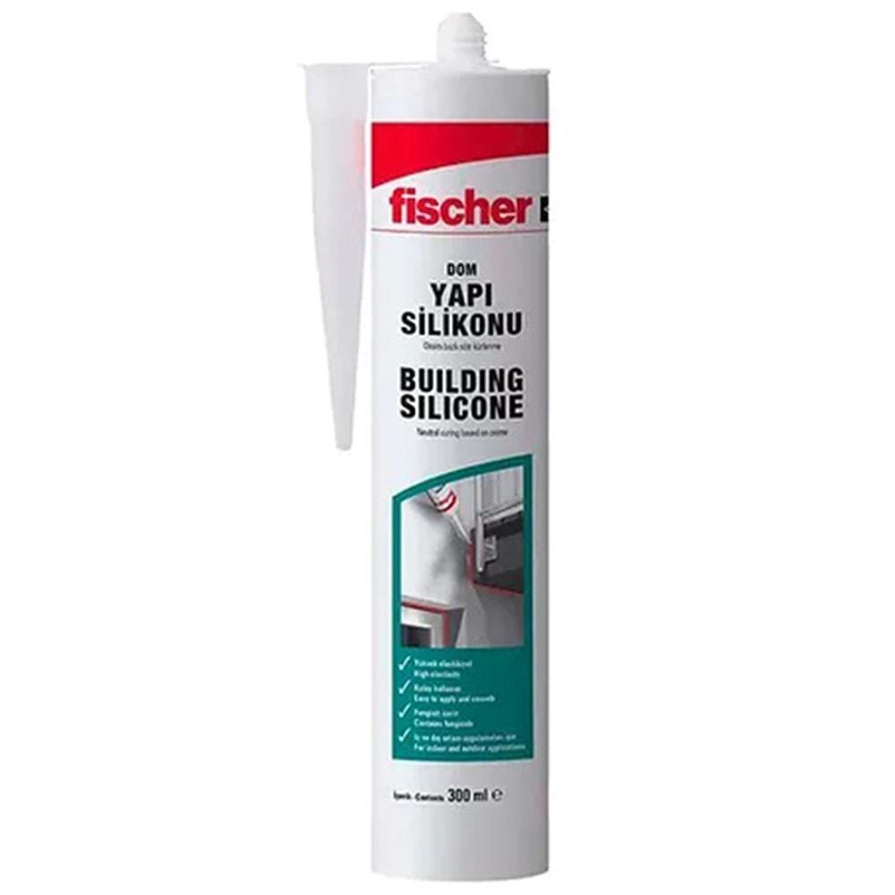 Fischer Dom Yapı Silikonu Şeffaf 300 Ml