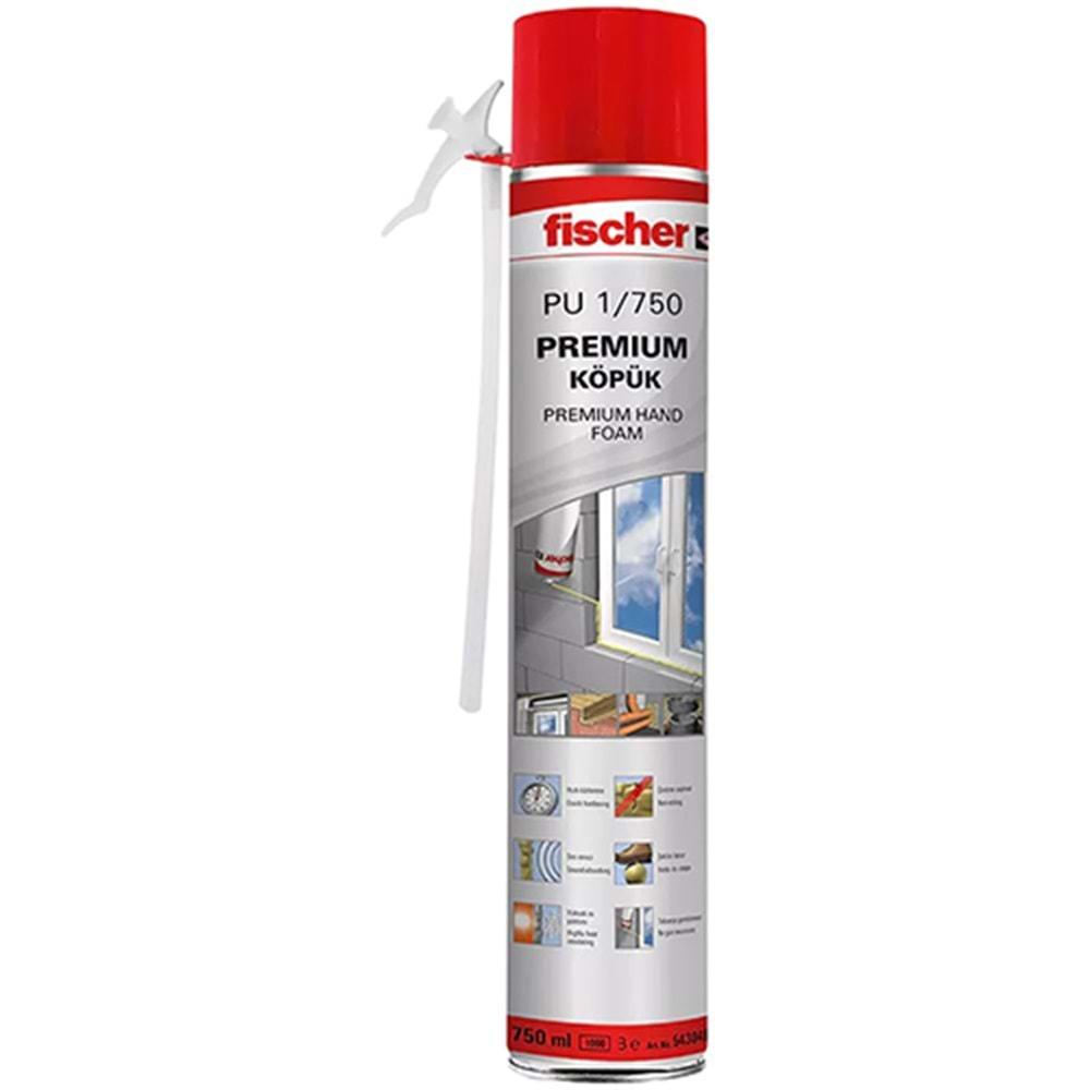 Fischer Pu 1/750 B3 Poliüretan Köpük 750 Ml