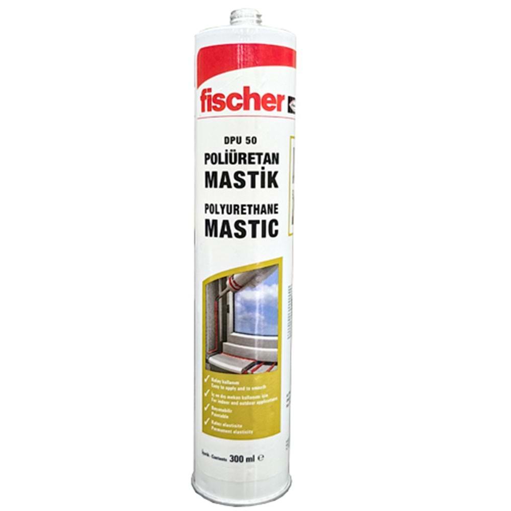 Fischer Dpu Poliüretan Mastik Kırmızı 300 Ml