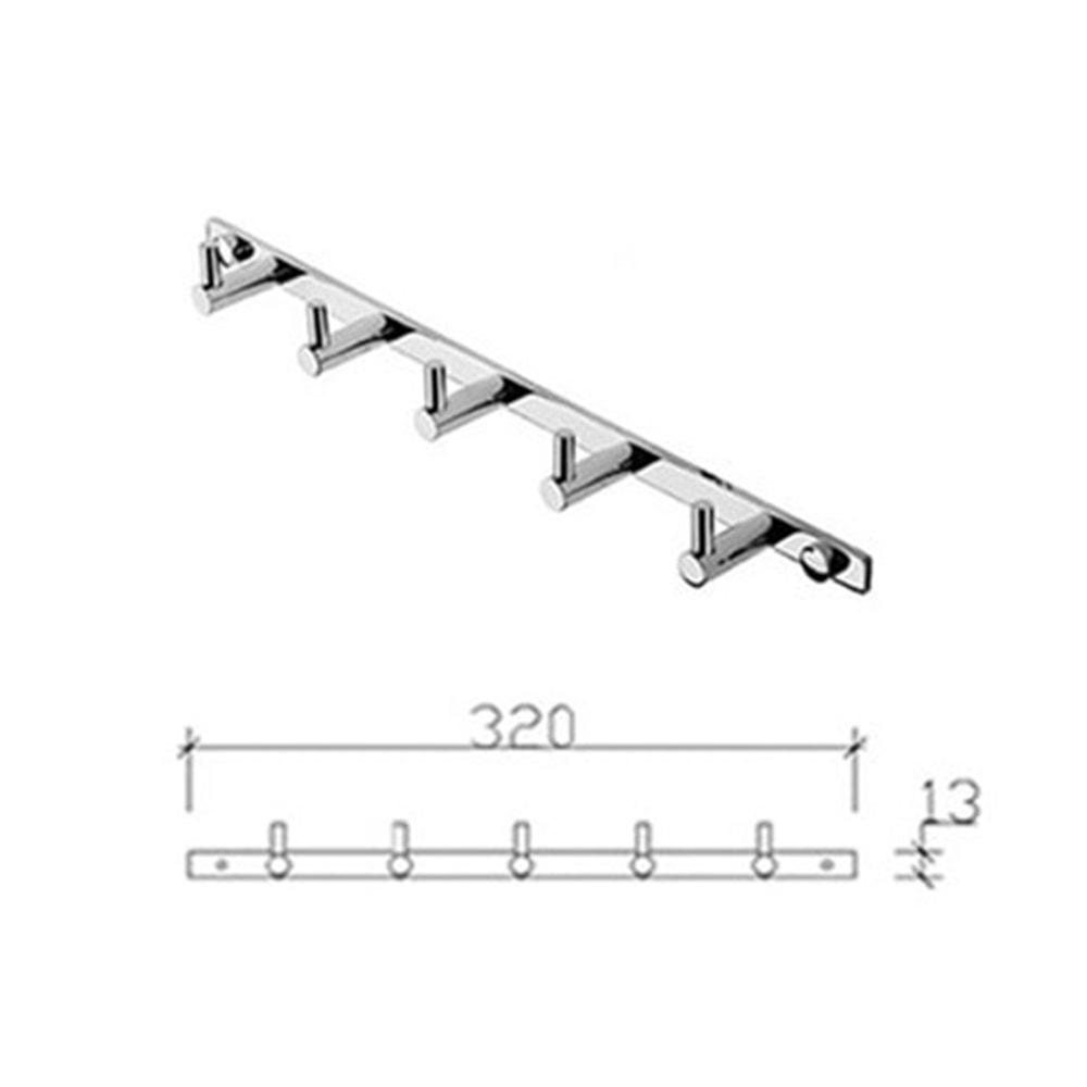 Tema Prima 5 li Set Askılık