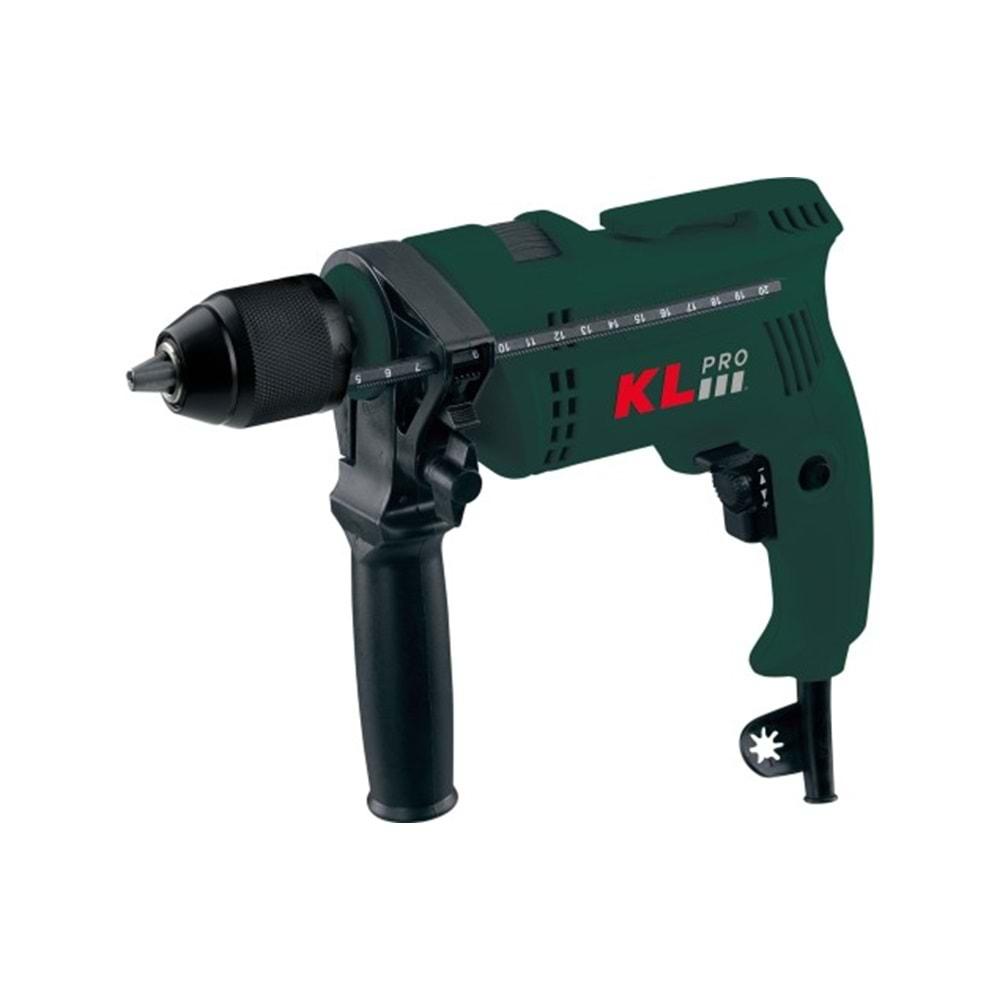 KLDM1305-800 W 13 MM ELEKTRİKLİ DARBELİ MATKAP