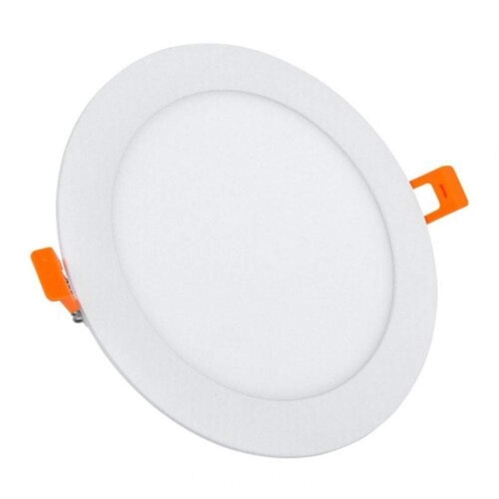 Maxled Yuvarlak Sıva Altı Led Panel 6W 6500K Beyaz