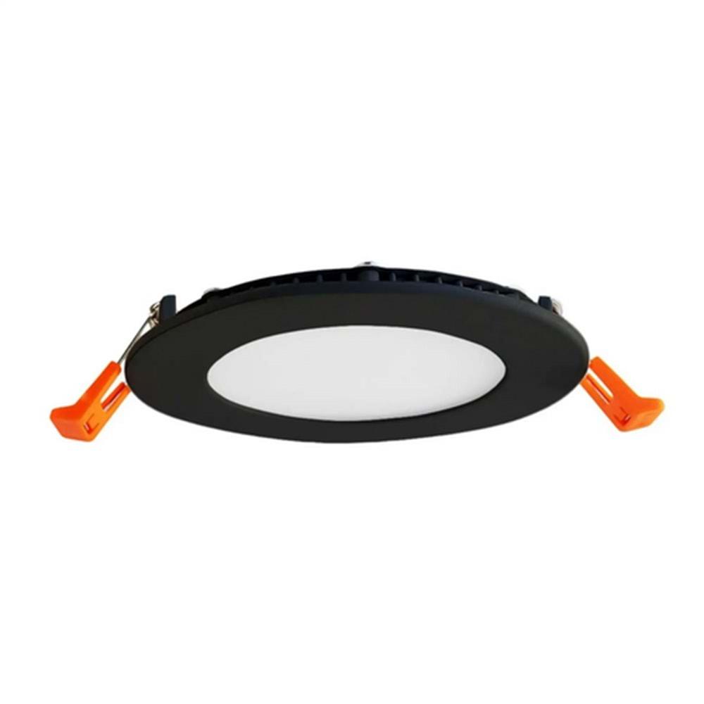 Maxled Yuvarlak Led Panel Sıva Altı 6W 6500K Siyah Kasa