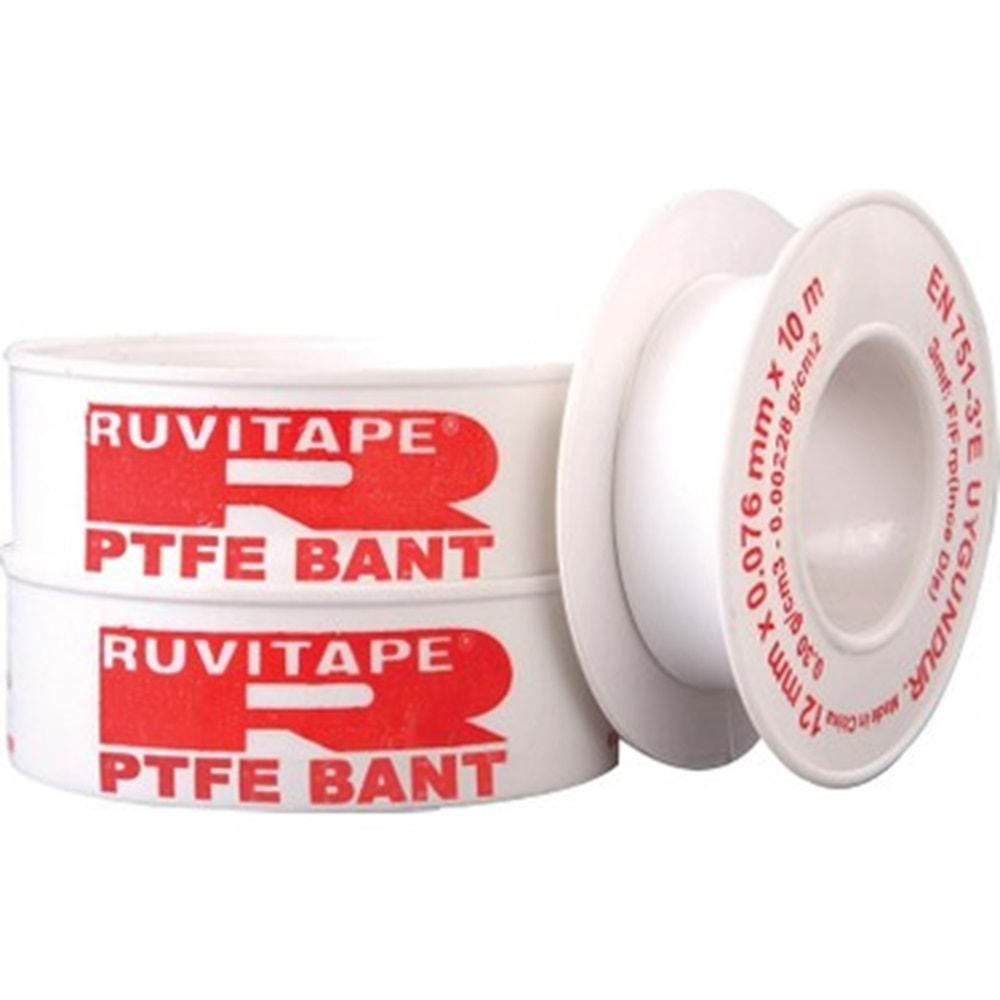 Ruvitape Teflon Bant 10 Metre